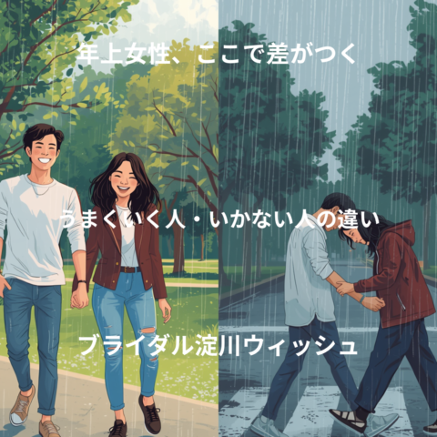 上女性との婚活がうまくいく人・いかない人の決定的な違い