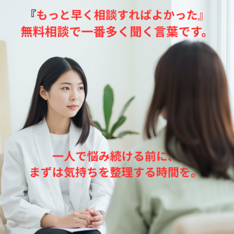 『もっと早く相談すればよかった』と言われる理由とは？婚活女性が相談後に気づくこと